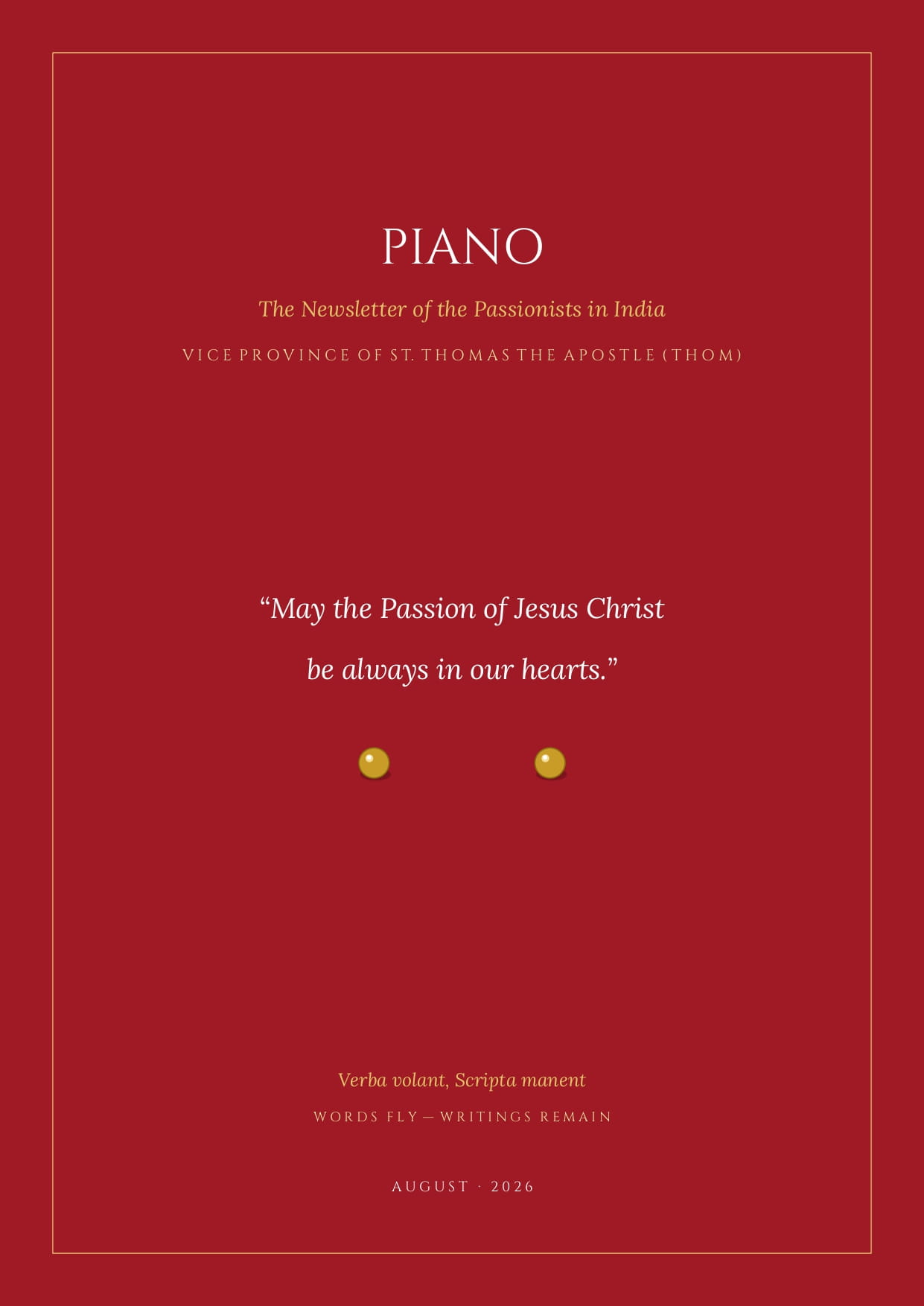 PIANO Newsletter 14